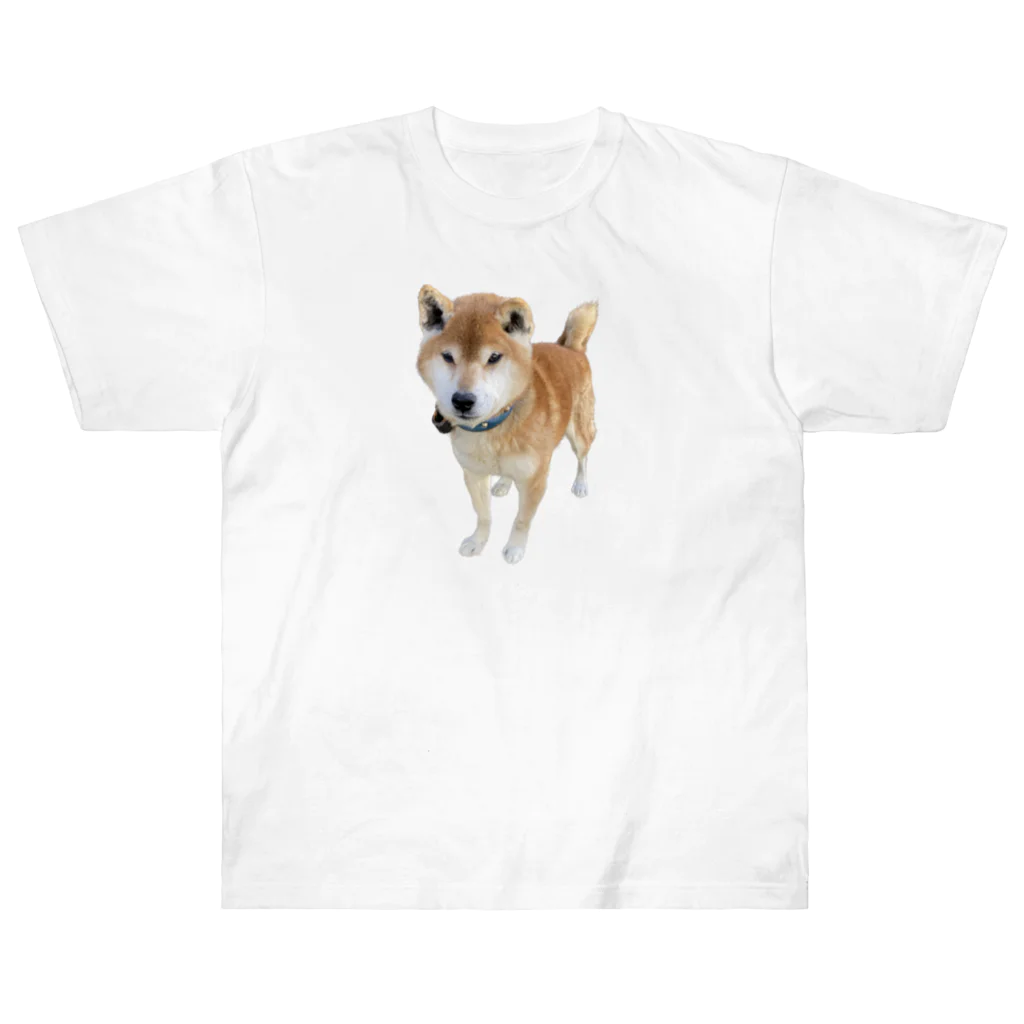 高速道路屋さんのツリ目犬 Heavyweight T-Shirt