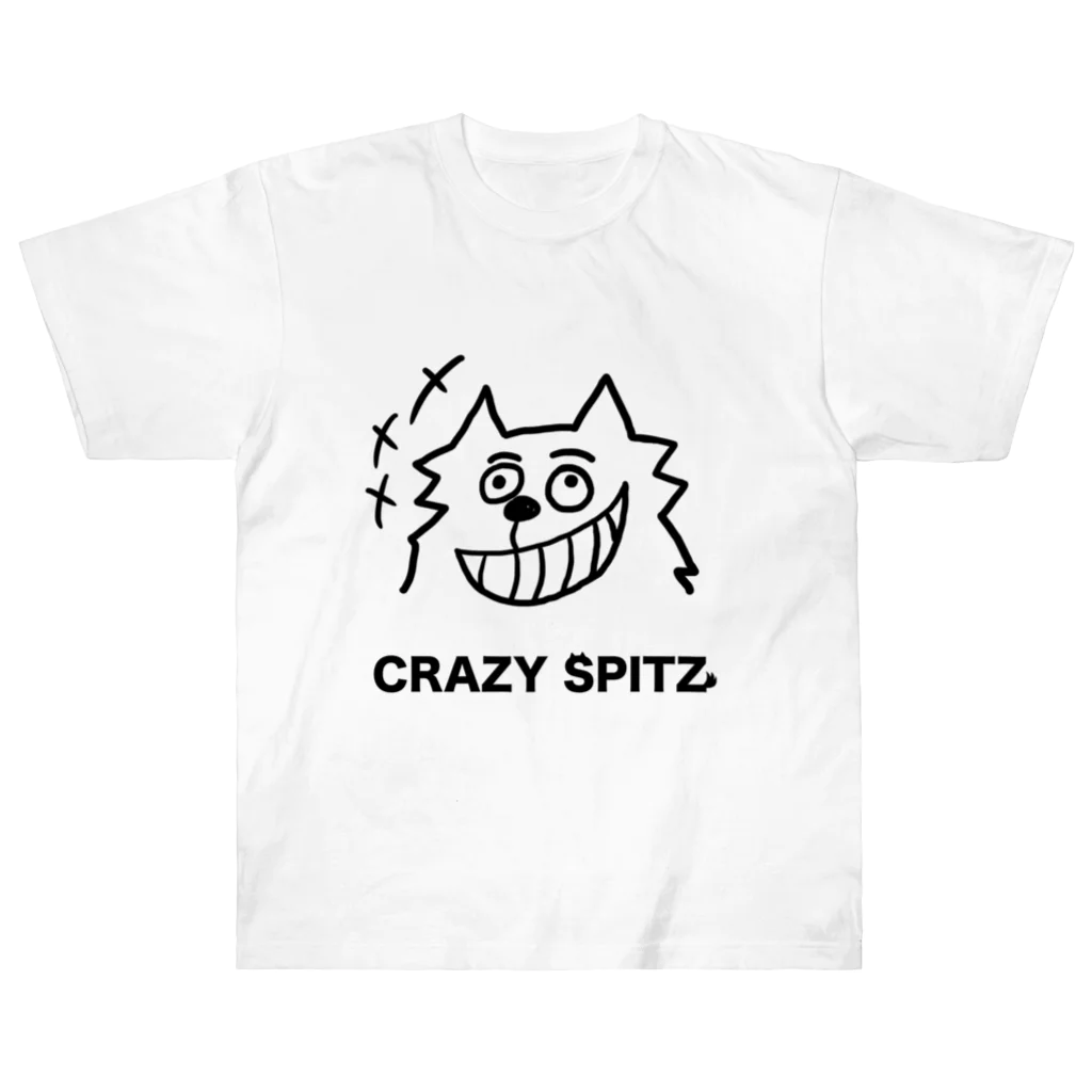 ehime@けだま&もち＆すみのCRAZY SPITZ「HA HA HA」 ヘビーウェイトTシャツ