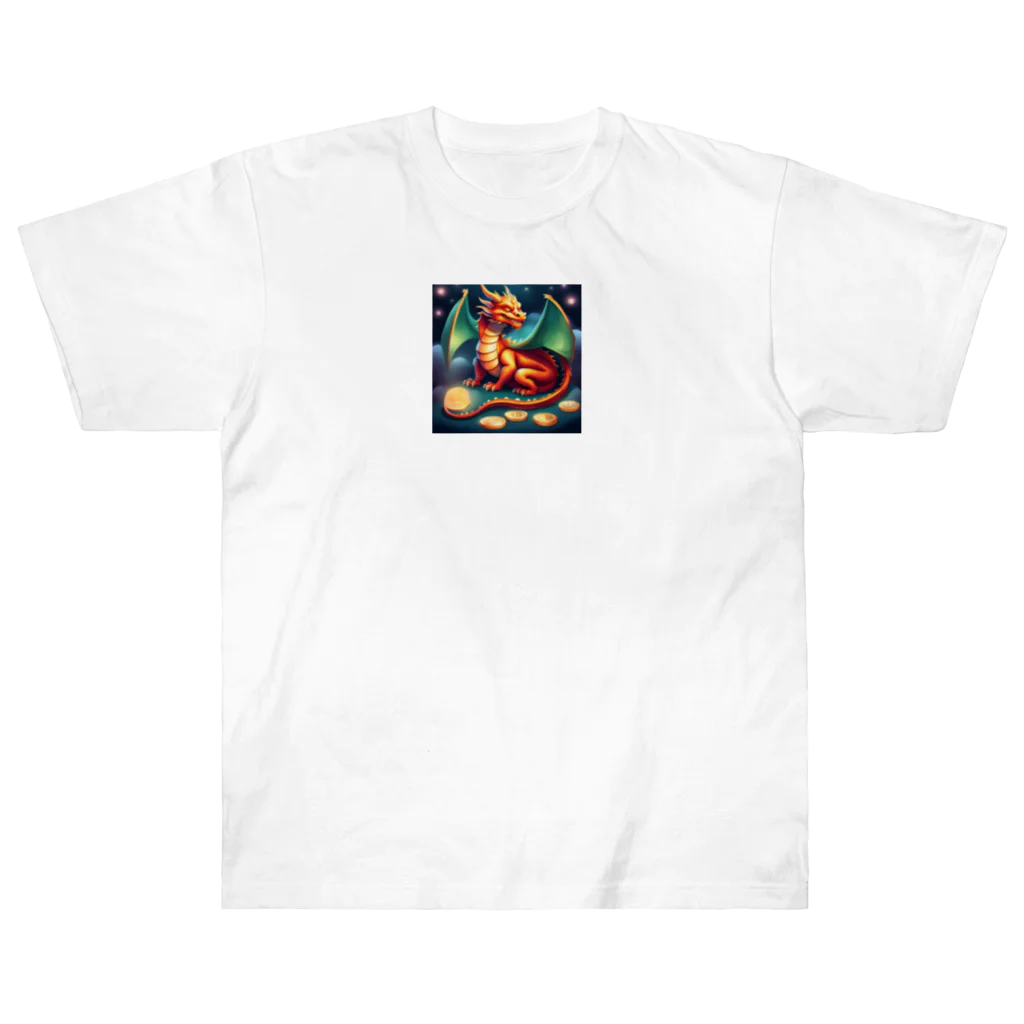 kohapapa1223の龍　金運アップ　干支 Heavyweight T-Shirt