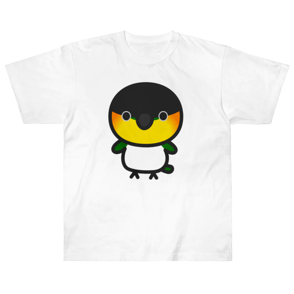 いんこ屋堂のズグロシロハラインコ ヘビーウェイトTシャツ