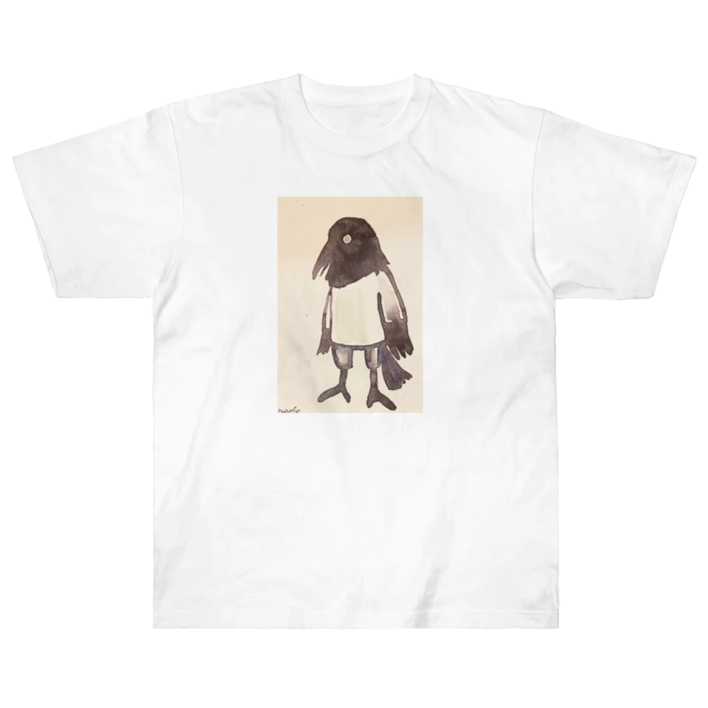 ナヲコラヴズショップのカラスのボクはボク4 Heavyweight T-Shirt