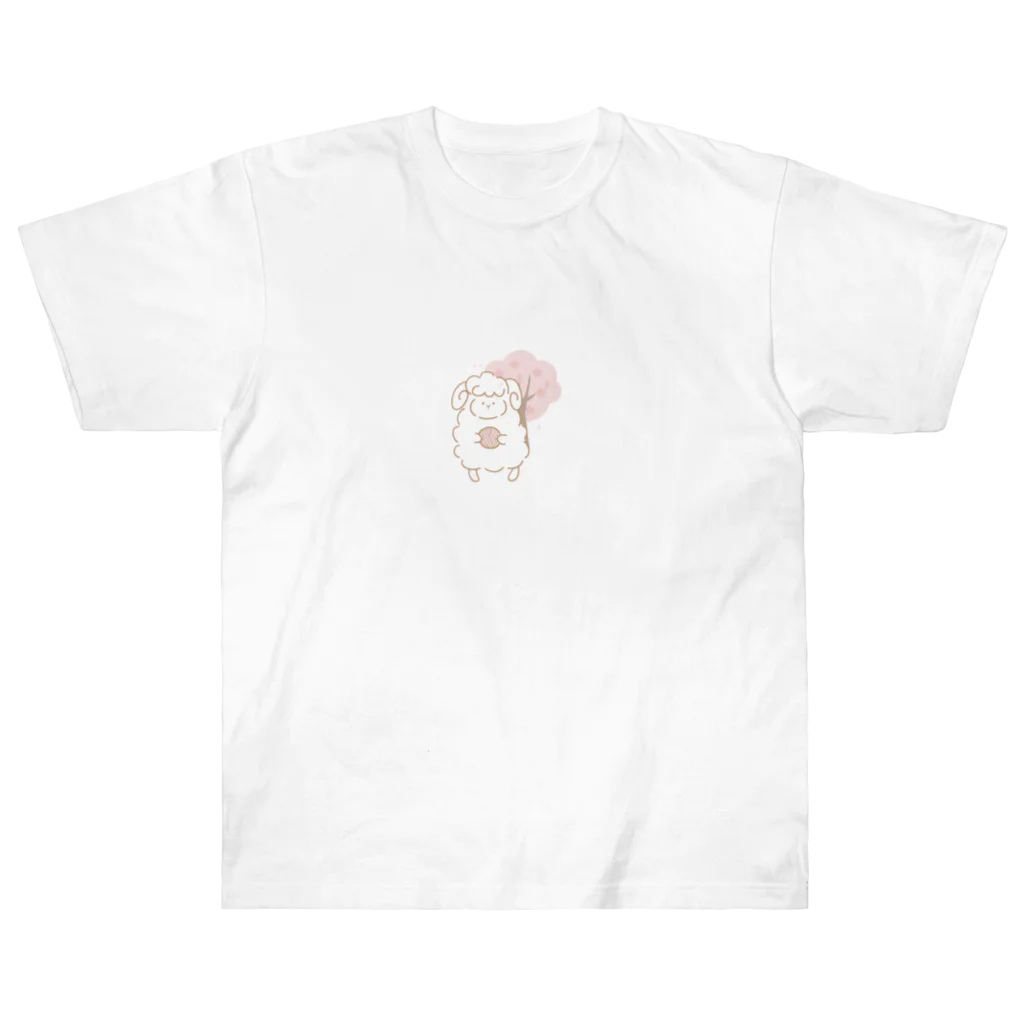 coro_coron__のさくらコロンちゃん Heavyweight T-Shirt