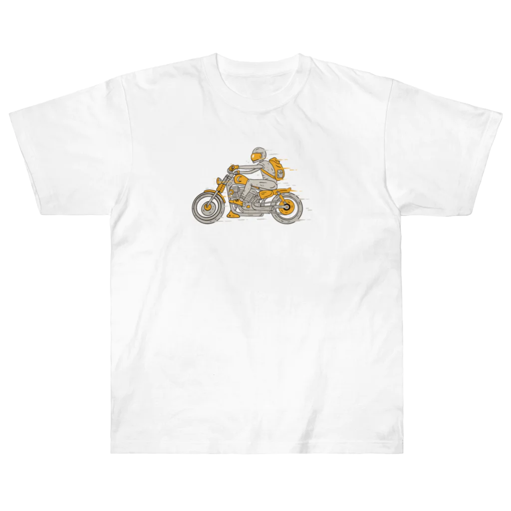 77Artcoのcafe racer#1 Heavyweight T-Shirt