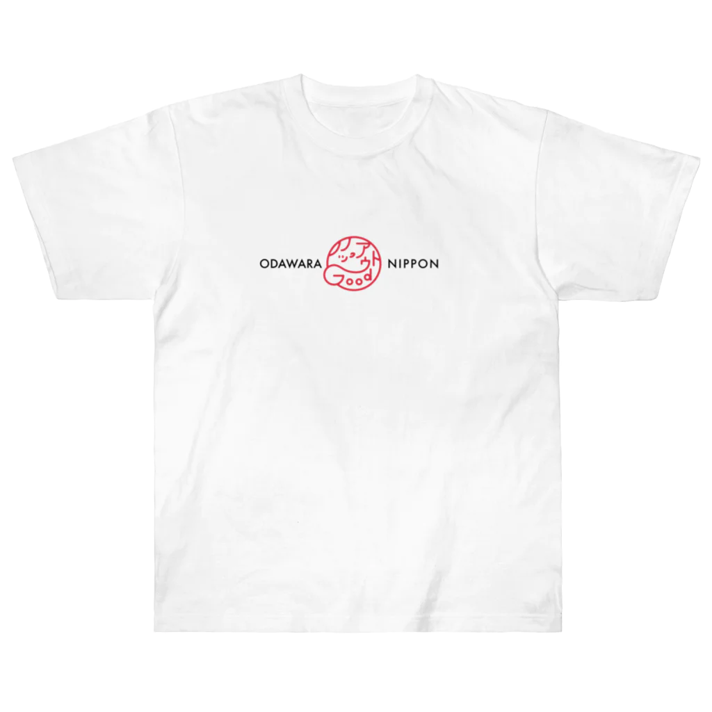 knockoutgoodのLogo_ODAWARA-NIPPON Heavyweight T-Shirt