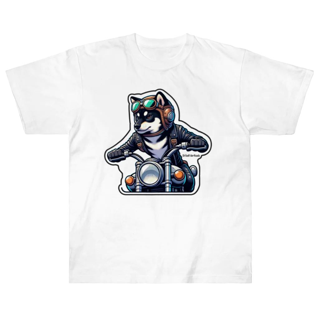 シバライダーロードの柴ライダーロード Heavyweight T-Shirt