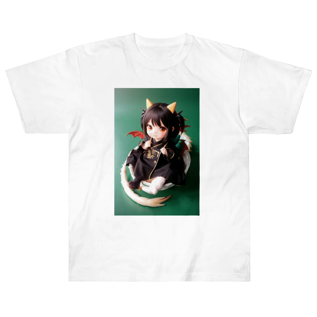 buta_photo3のおたっちゃん ヘビーウェイトTシャツ