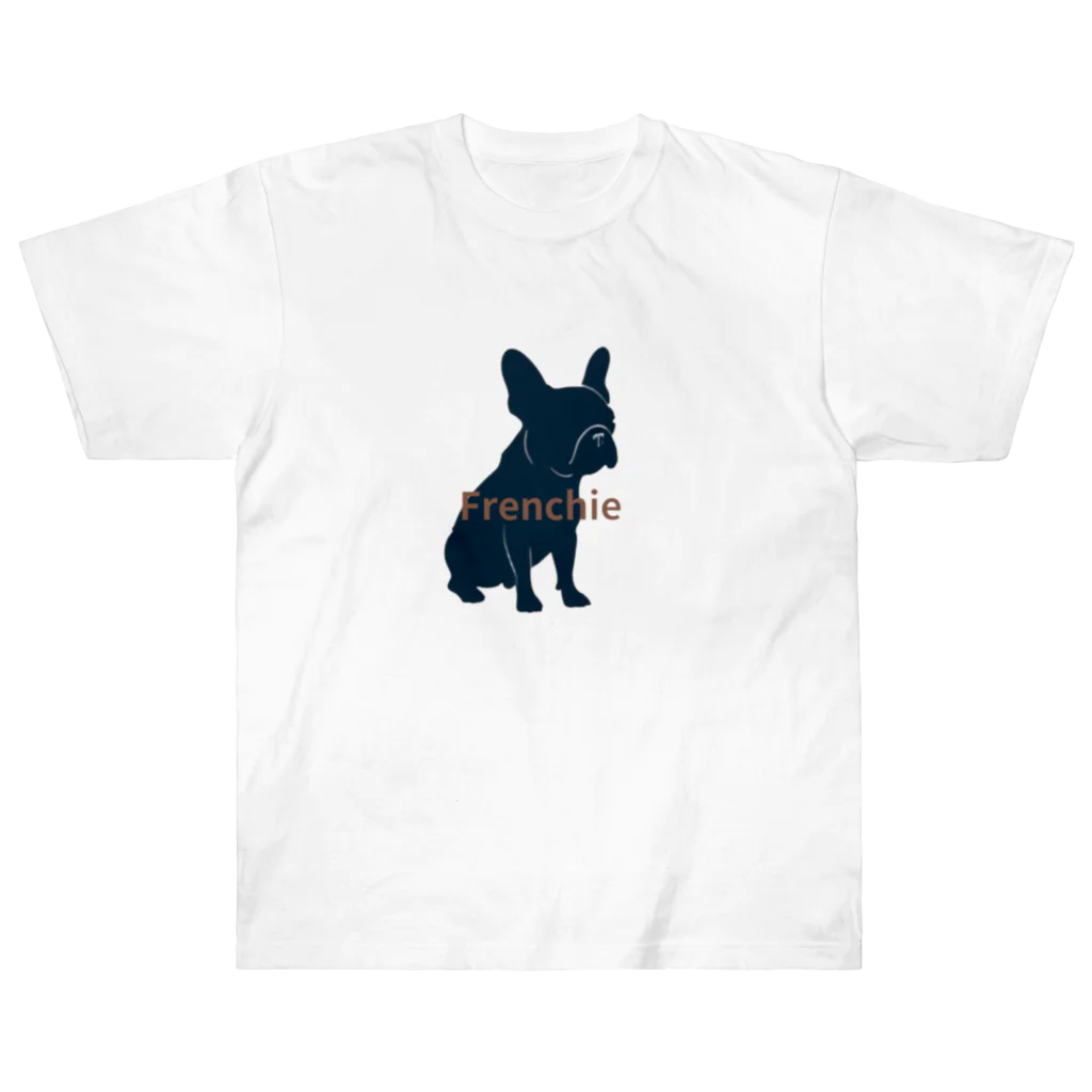 FRENCHIEのシルエットフレブル ヘビーウェイトTシャツ