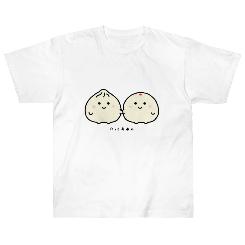 BISCUITのにっく&あん Heavyweight T-Shirt