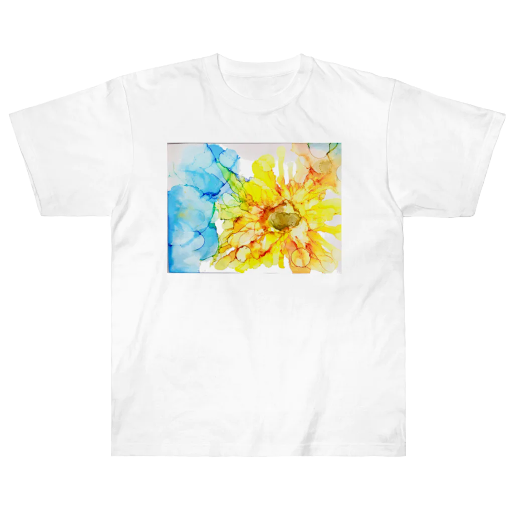 kohaku_no.5のsunflower Heavyweight T-Shirt