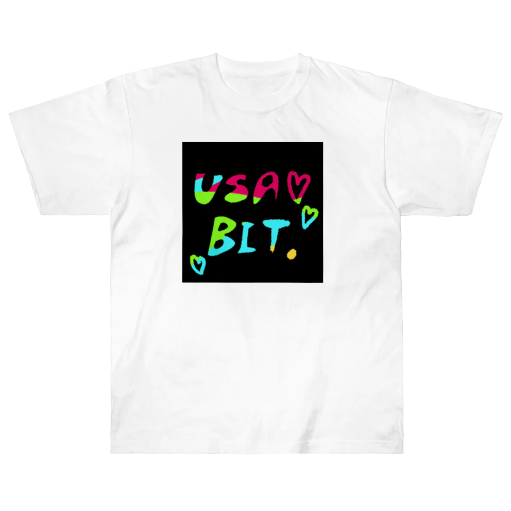 usabit.のぐっず屋さんのusabit.亜種2 ヘビーウェイトTシャツ