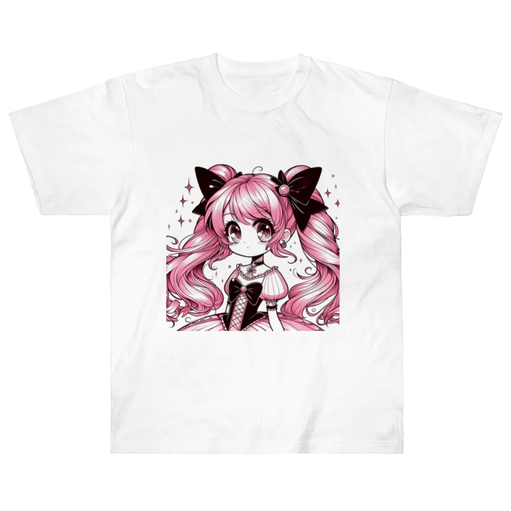 むこうのくにの魔法少女 Heavyweight T-Shirt