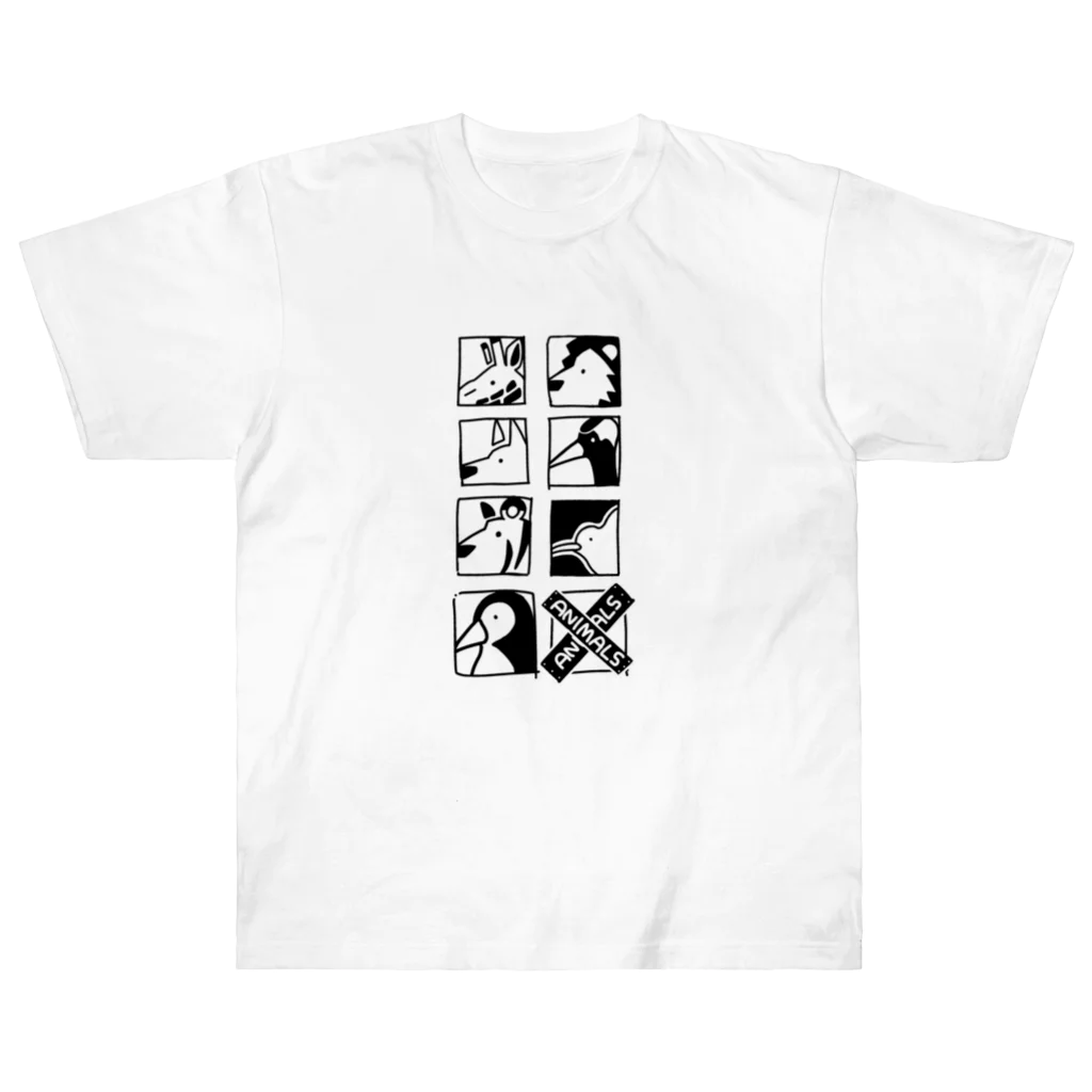 ばんどのANIMALS Heavyweight T-Shirt