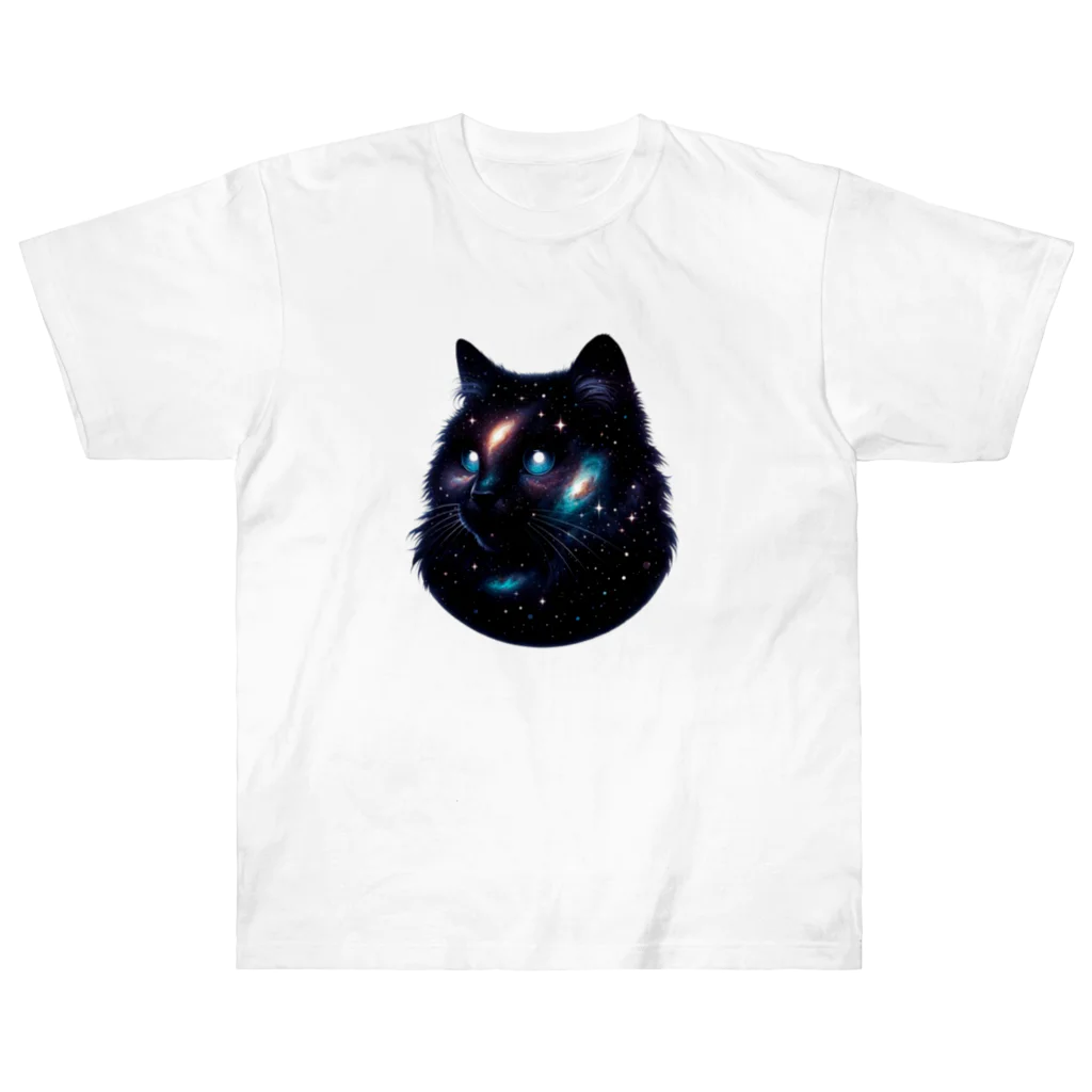 宇宙猫の宇宙猫13 Heavyweight T-Shirt