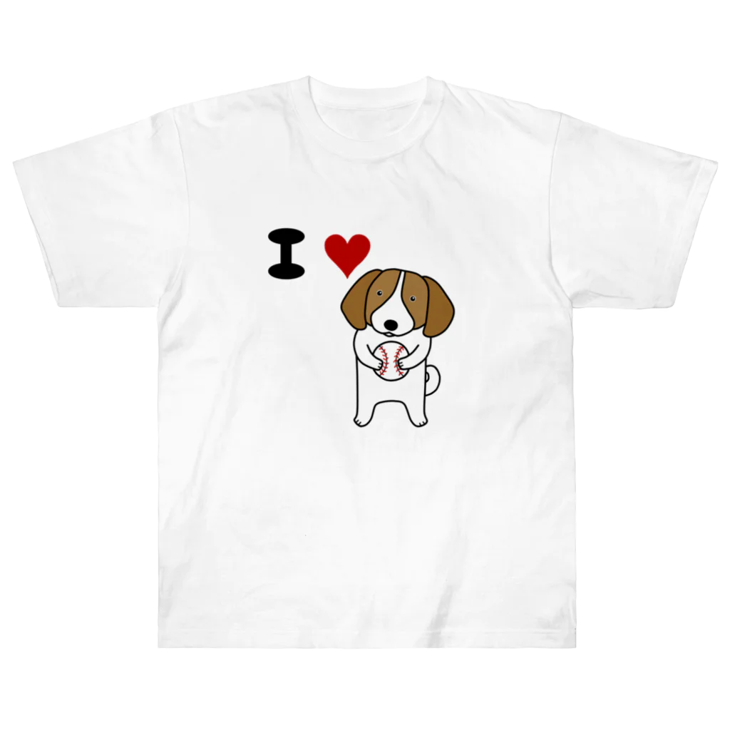 Mrs.Bean/ミセスビーンのボール拾ったワン Heavyweight T-Shirt