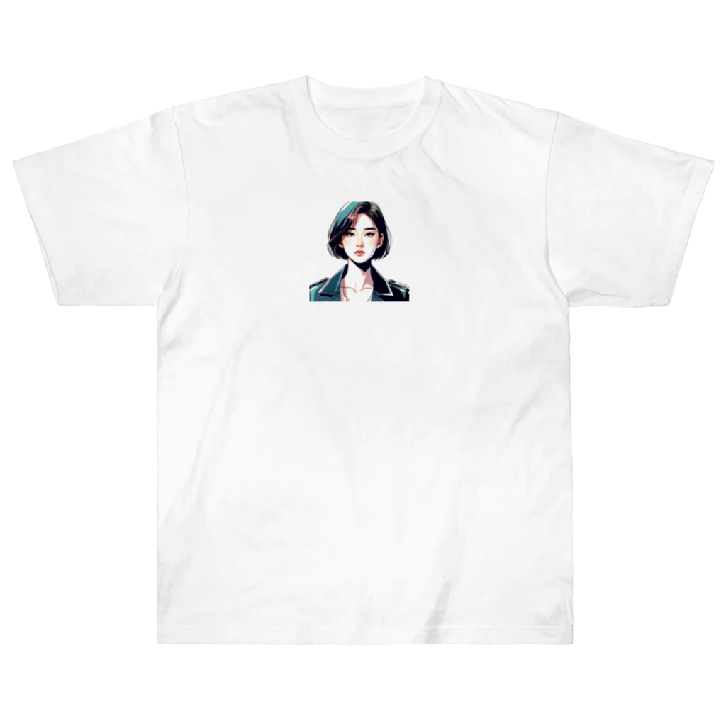 TMJのアジア美人 Heavyweight T-Shirt