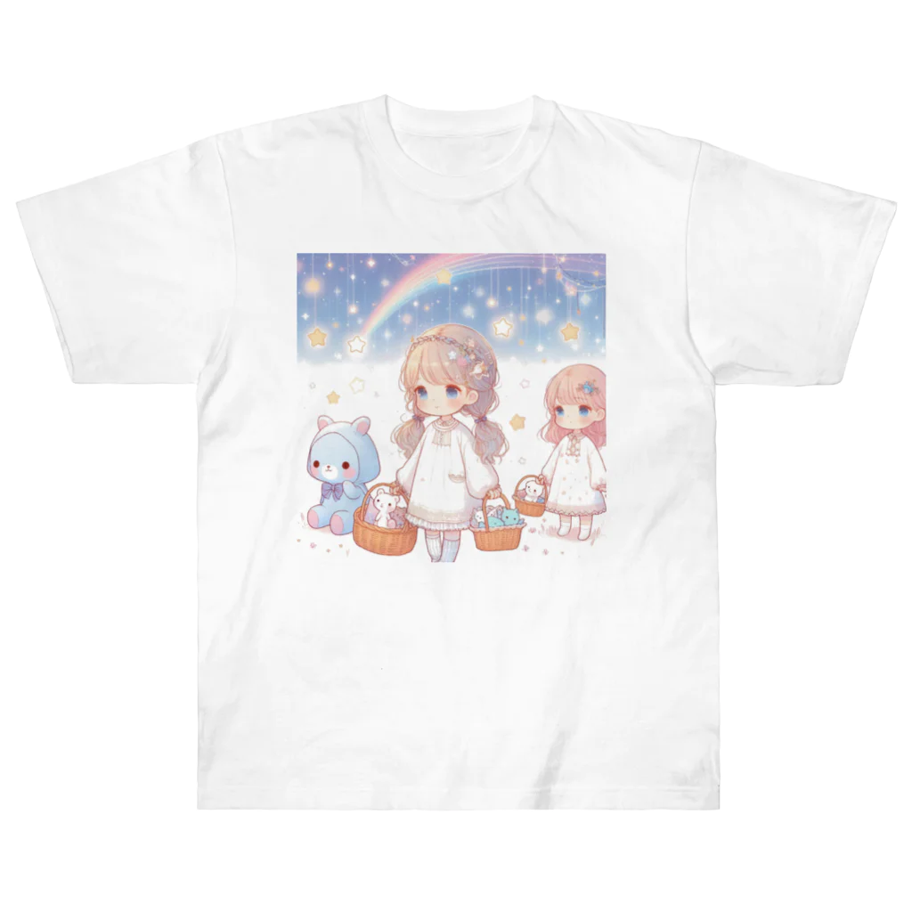 fujiの華の星の子 ヘビーウェイトTシャツ