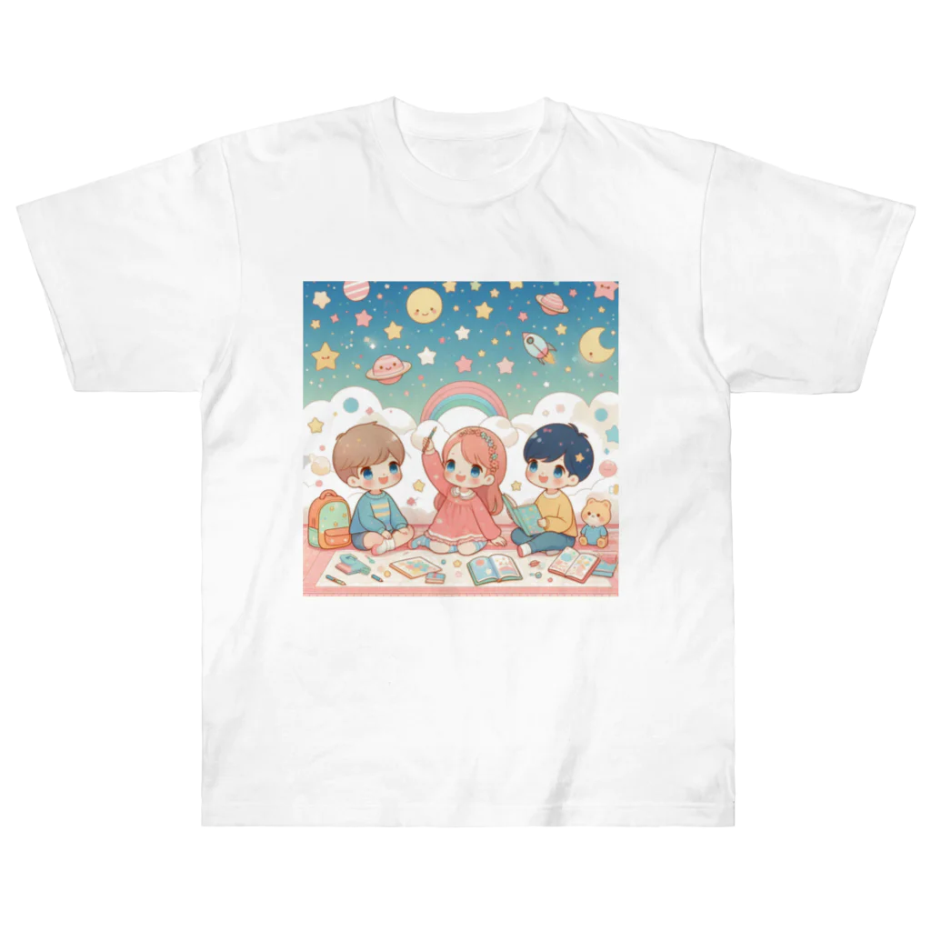 fujiの華の星の子たち Heavyweight T-Shirt