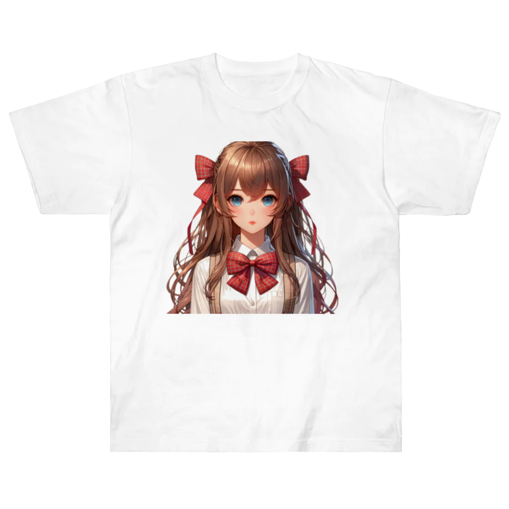 AIchan（AIイラスト）の愛022 Heavyweight T-Shirt