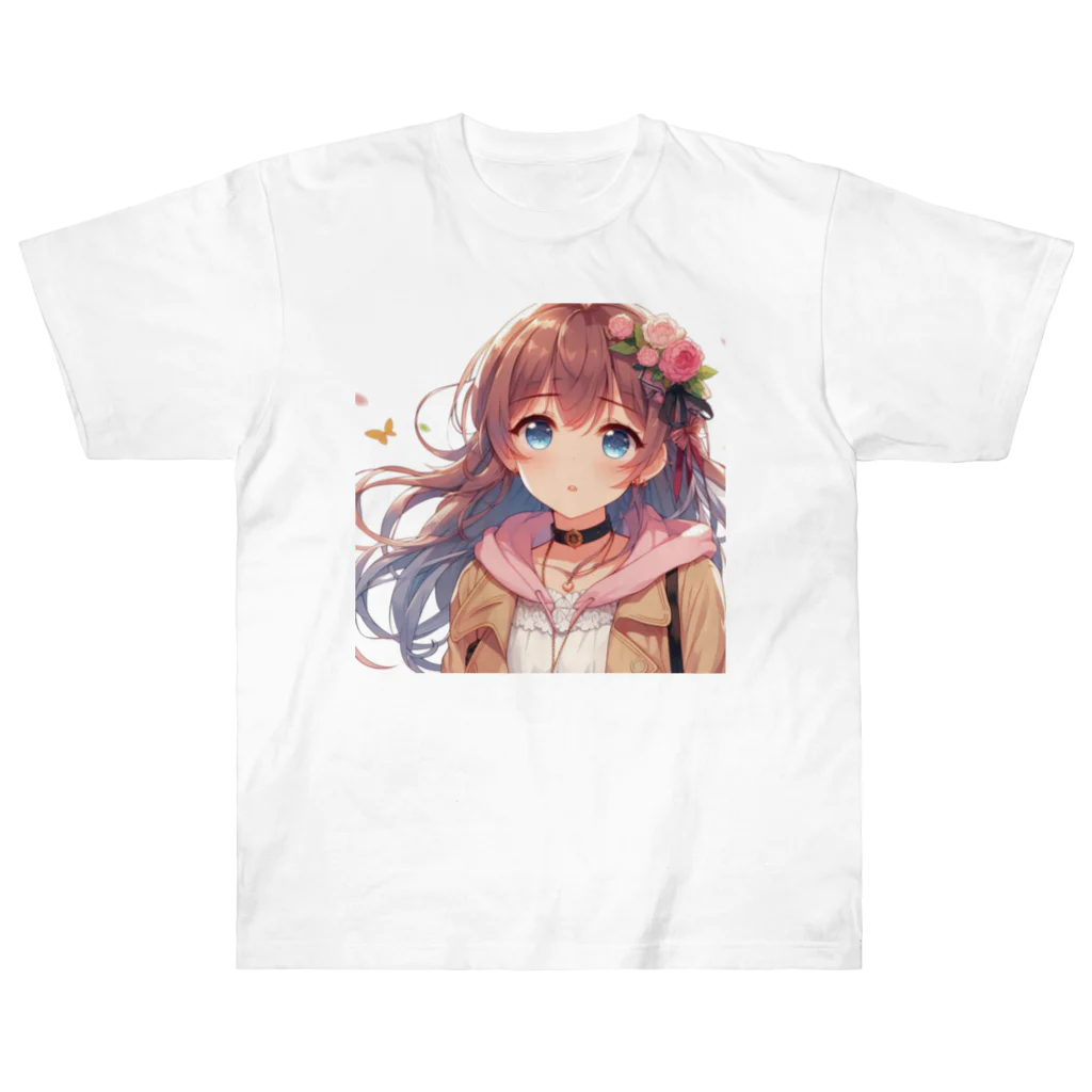 美少女アイテム専門店の美少女⑤ Heavyweight T-Shirt