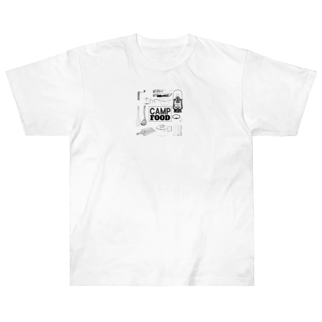 rokkakukikakuのCAMP FOOD Heavyweight T-Shirt