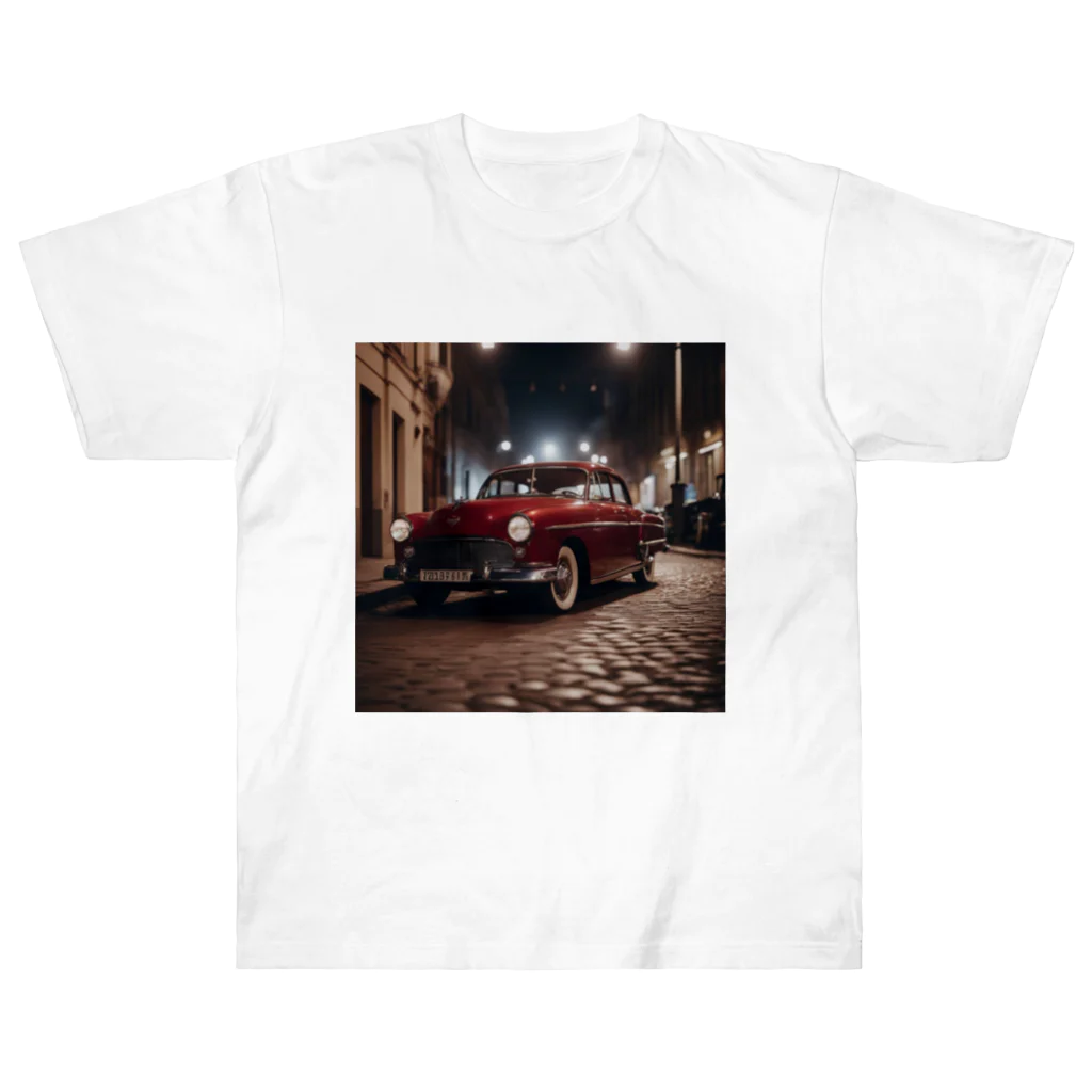 DISNのレトロな車 Heavyweight T-Shirt