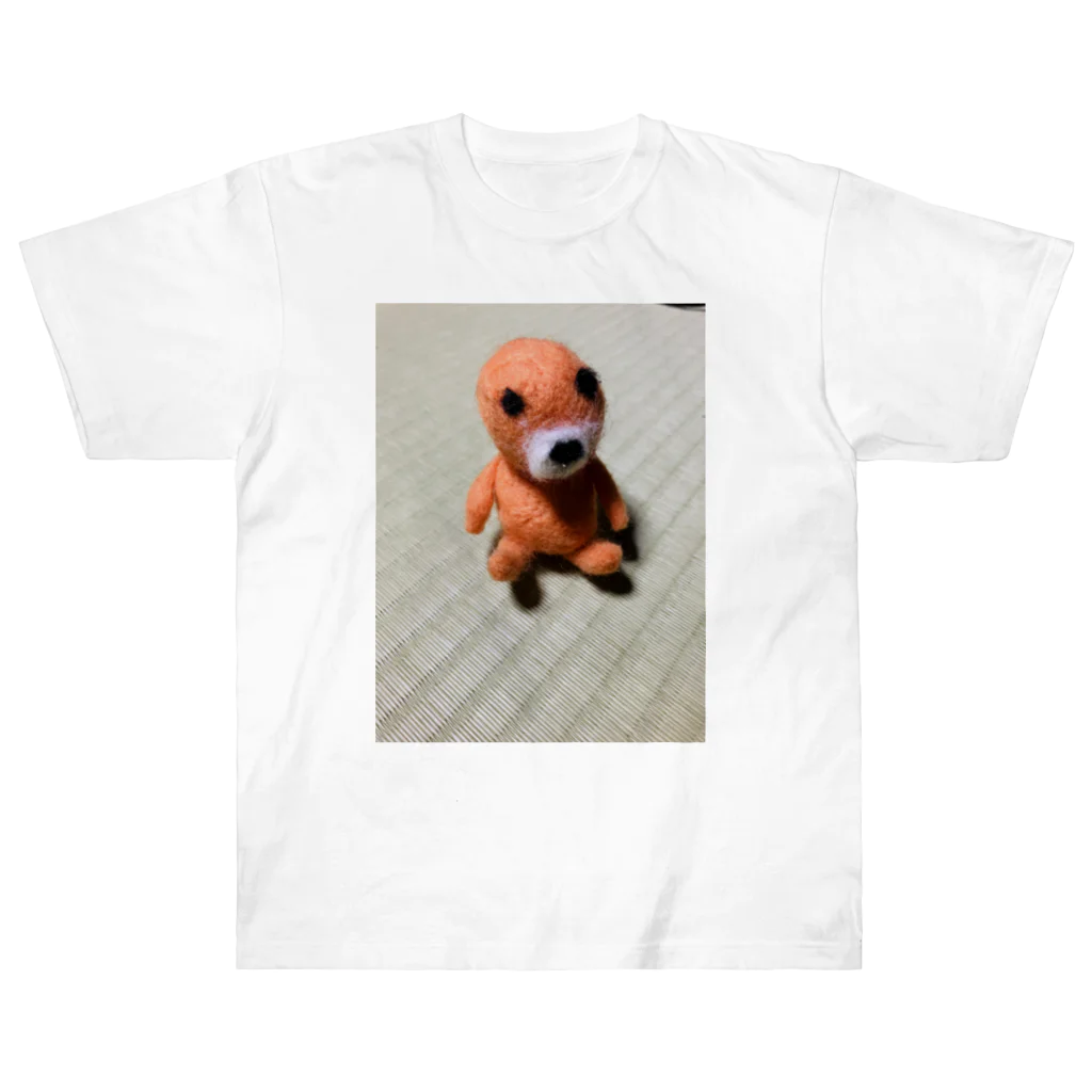 ポメラニアンのアリスくんの謎の生き物 Heavyweight T-Shirt