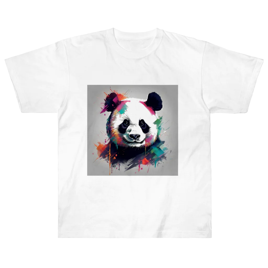 クレイジーパンダのcrazy_panda5 ヘビーウェイトTシャツ