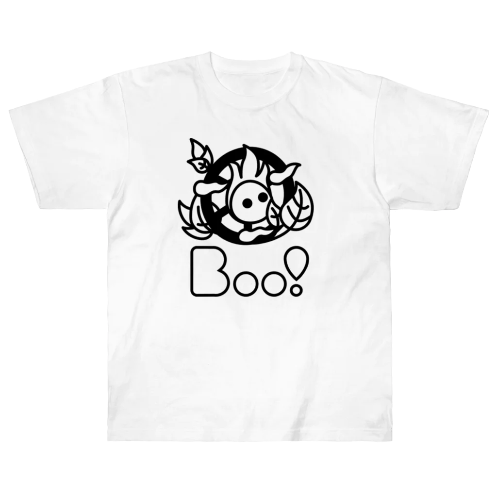 Boo!のBoo!(輪入道) Heavyweight T-Shirt