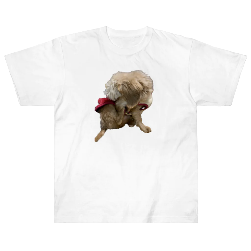 Ruice-Iceの犬　ガジガジ Heavyweight T-Shirt