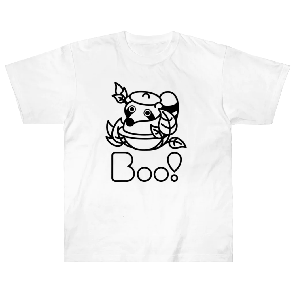 Boo!のBoo!(ぶんぶくちゃがま) Heavyweight T-Shirt