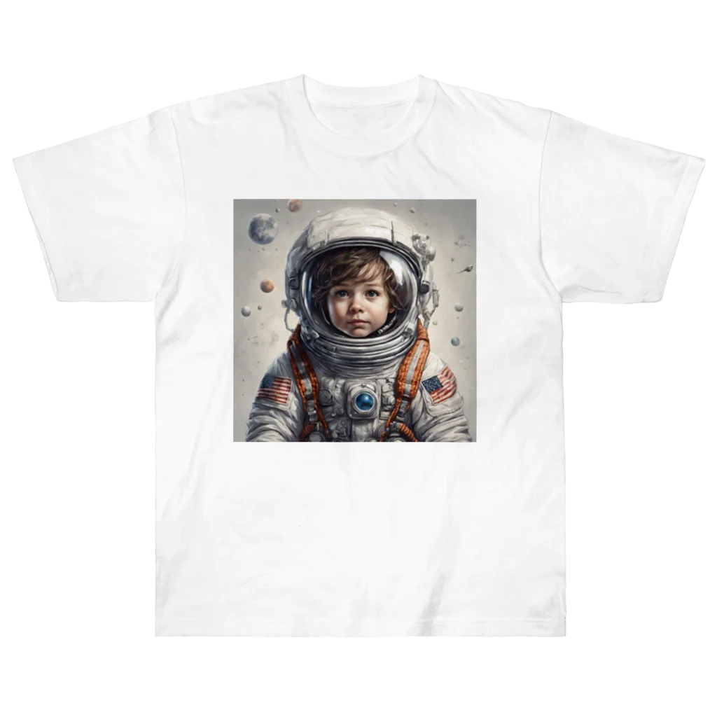 POSTA15の宇宙冒険隊 ヘビーウェイトTシャツ