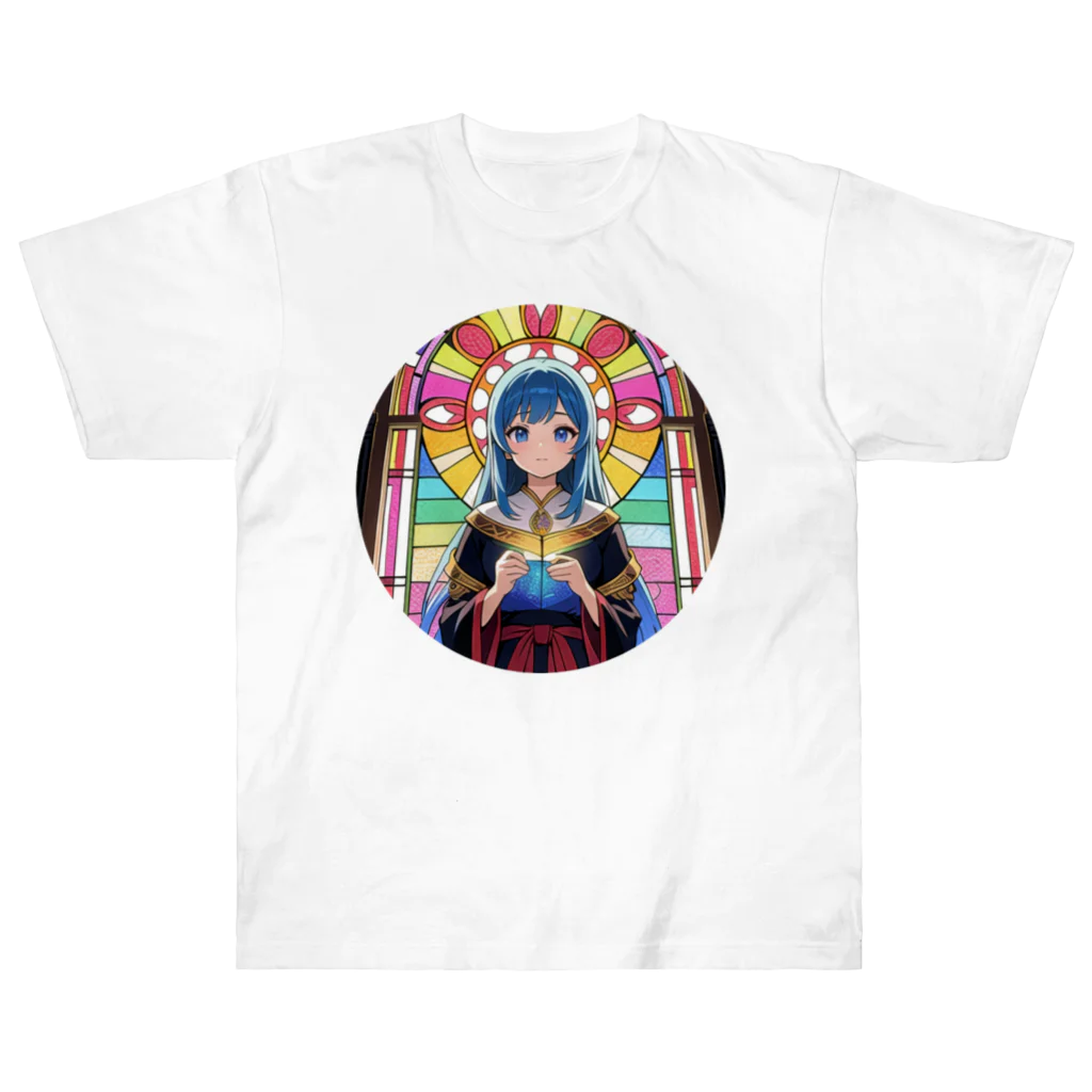 yukurujoのアニメ柄 ヘビーウェイトTシャツ