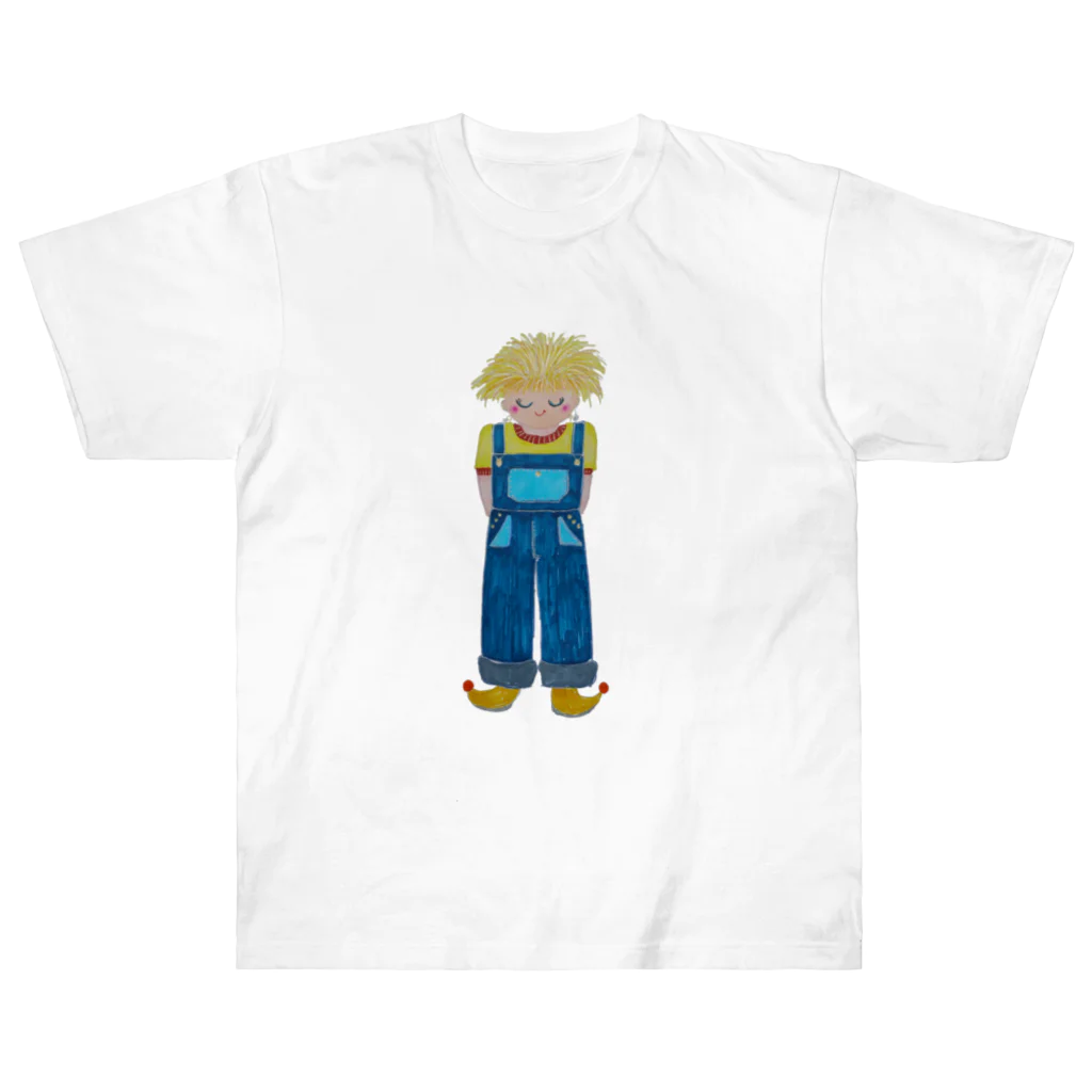 nicomaru111のタンポポの妖精 ヘビーウェイトTシャツ