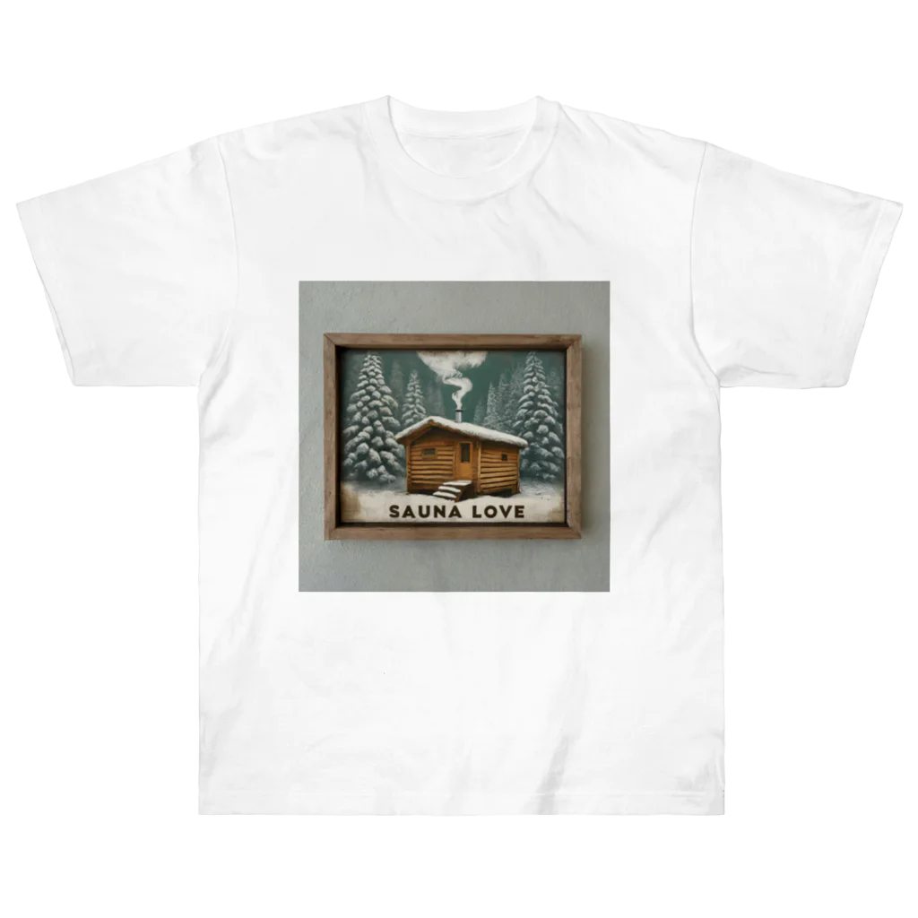 さう～なのsauna love Heavyweight T-Shirt