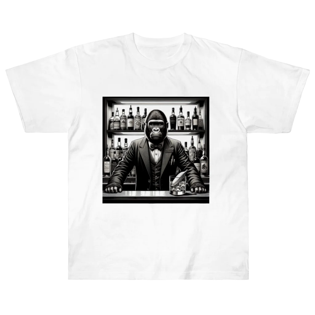 ゴリラショップのThe Mighty Gorilla whisky  Heavyweight T-Shirt