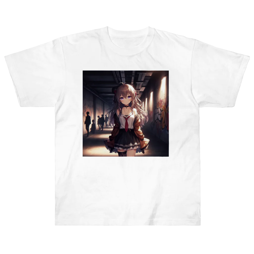 美少女アイテム専門店の美少女㊾ Heavyweight T-Shirt