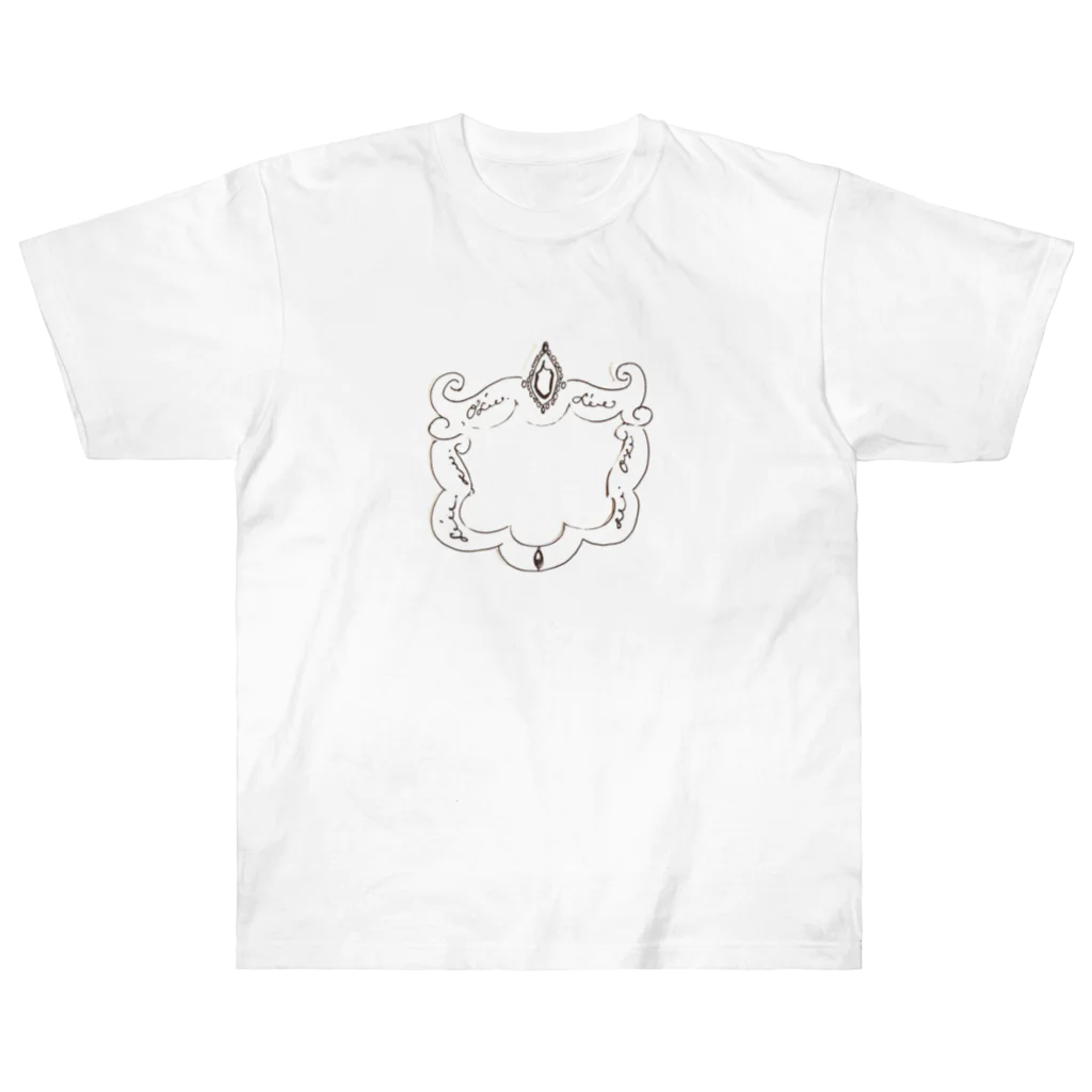 mermaidandwhitehorseのイラストレーション05 Heavyweight T-Shirt