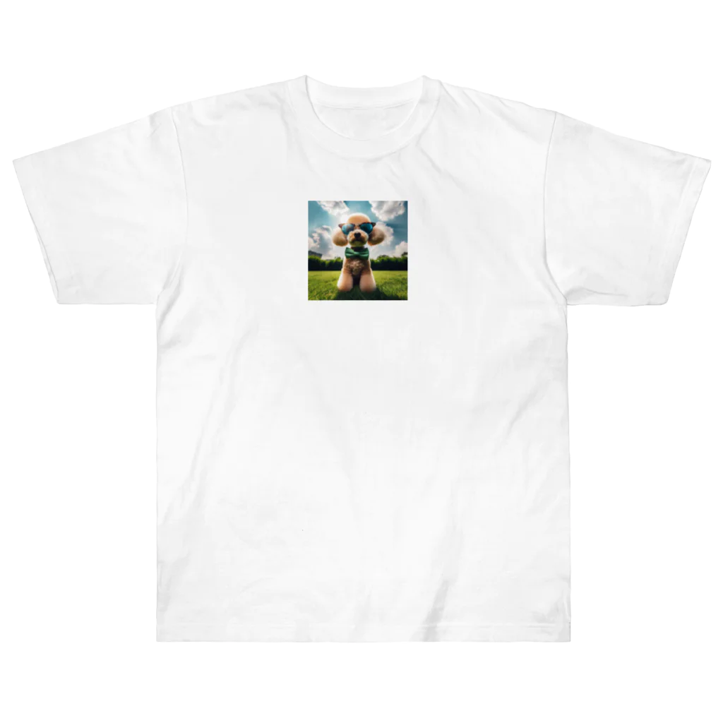 chibita08のグラサンプードル Heavyweight T-Shirt