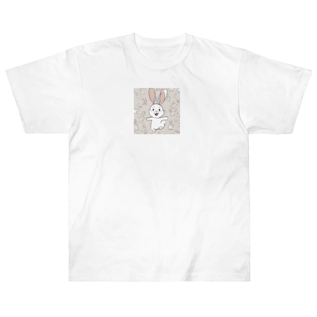 aahsrのくるくるうさくる Heavyweight T-Shirt