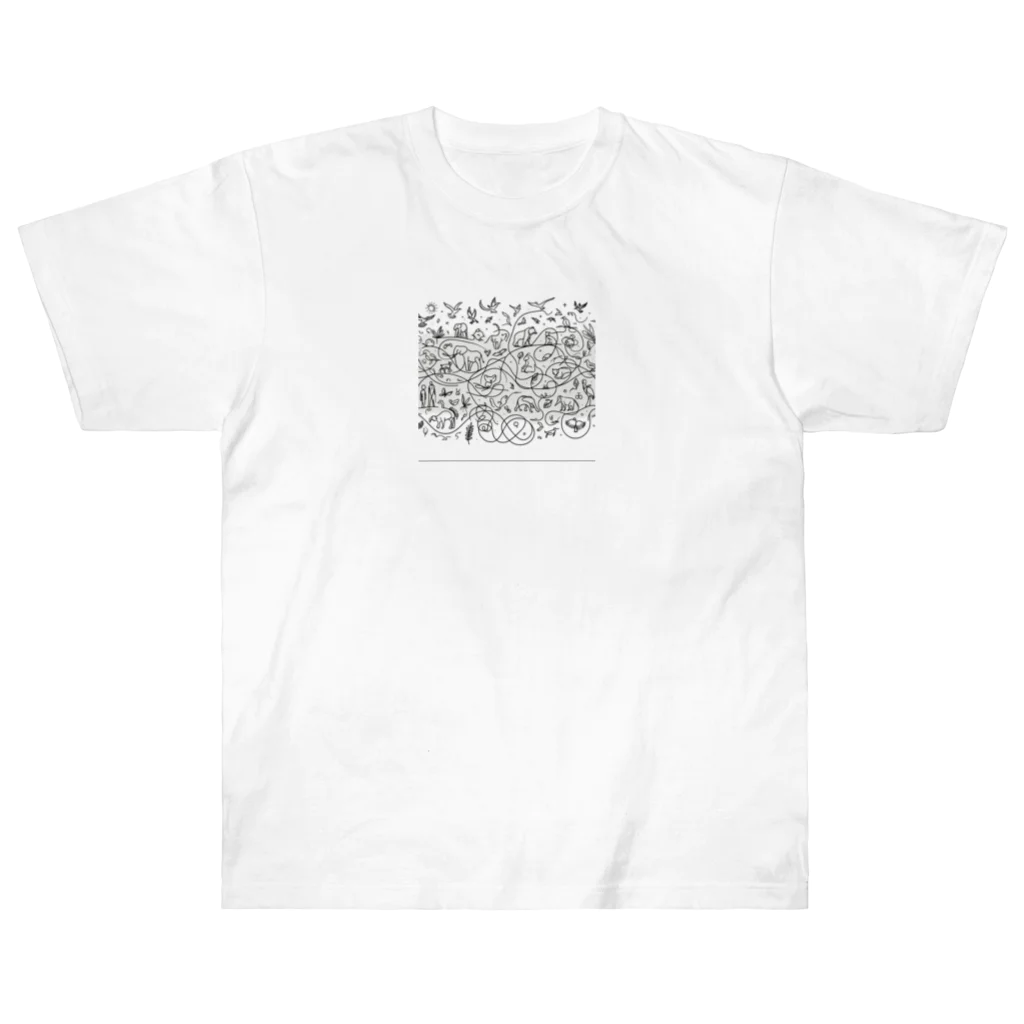 OFAFOのライフサークル Heavyweight T-Shirt