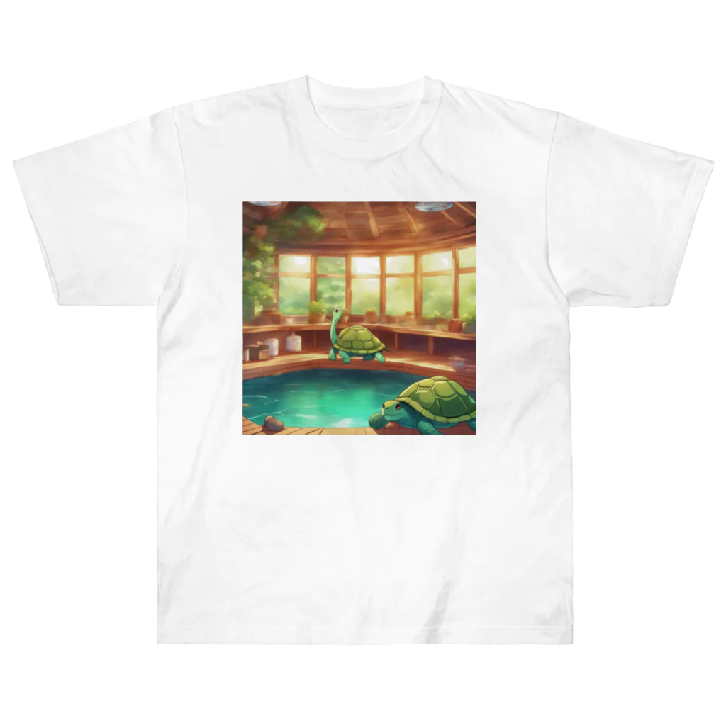 sauna_animalのsauna animal ㉕ Heavyweight T-Shirt