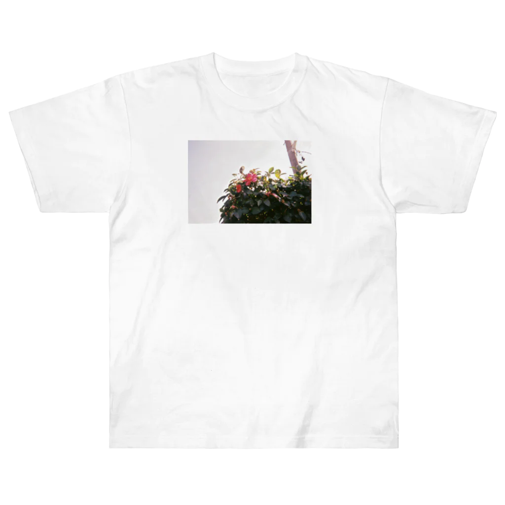 こここのどこかの花 Heavyweight T-Shirt