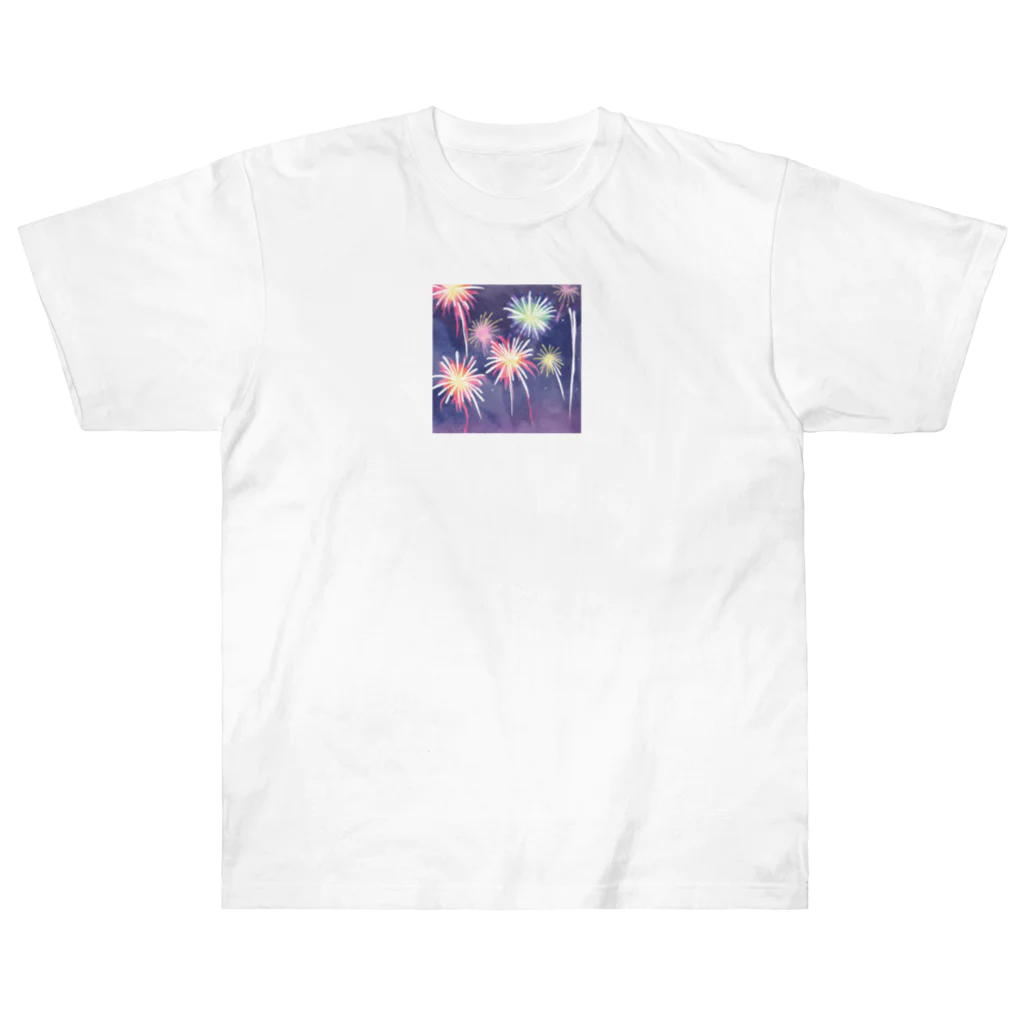 K-SHIKI_JapanesethingsのHANABI Heavyweight T-Shirt