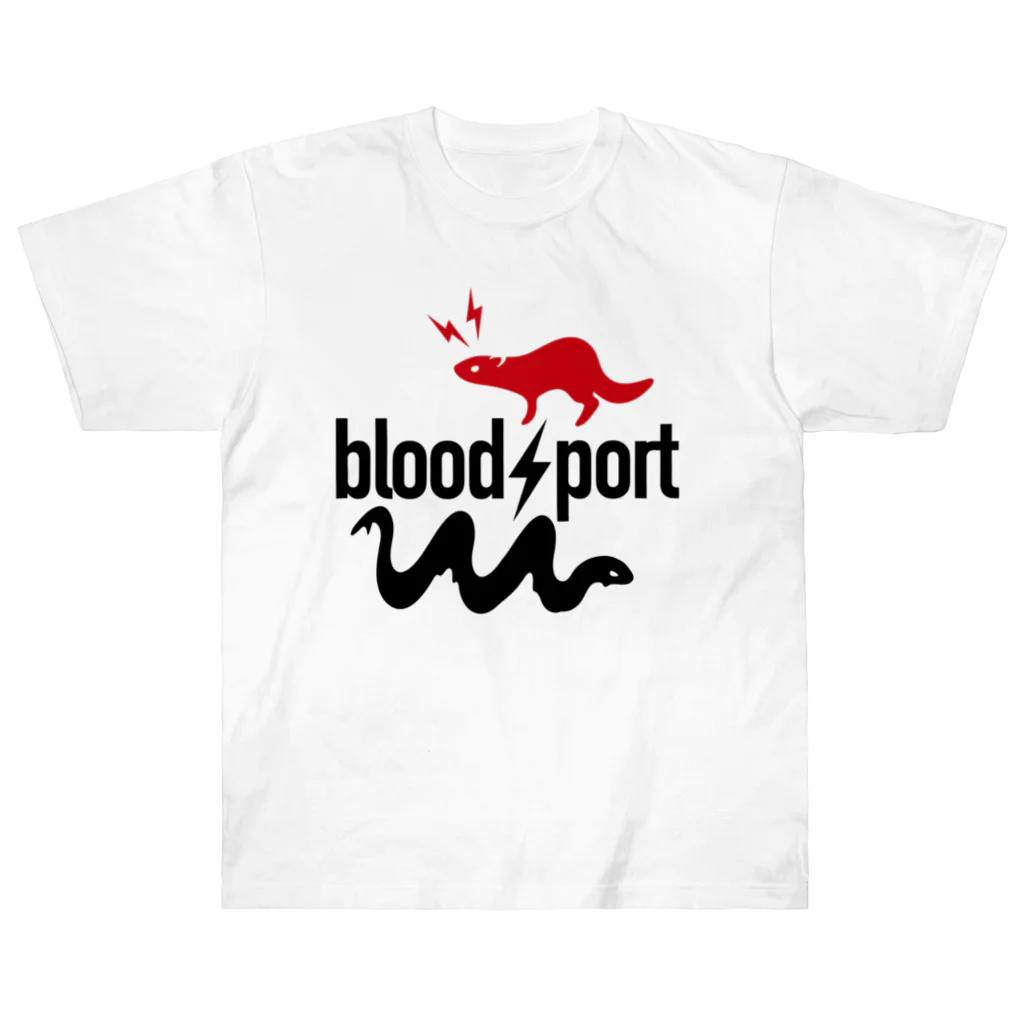 bloodsportのmongoose ヘビーウェイトTシャツ