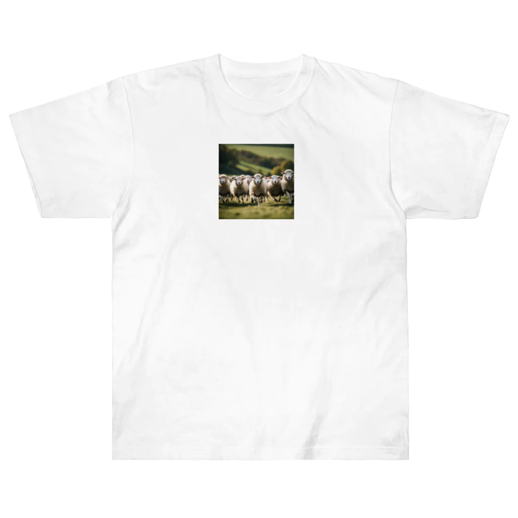 artworks358の羊の援軍 Heavyweight T-Shirt