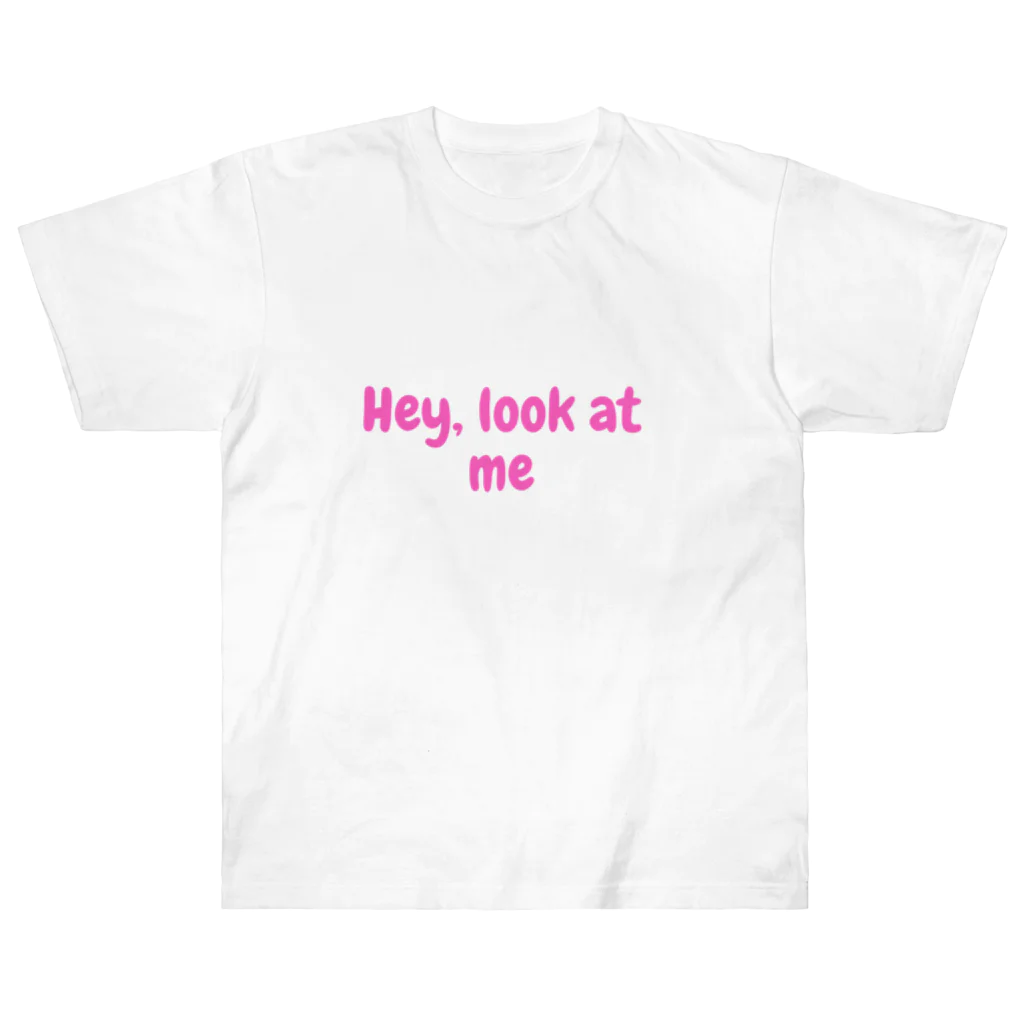 spectacular_colorsのHey, look at me Heavyweight T-Shirt