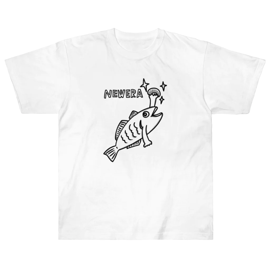 ヒロシオーバーダイブのニューエラ/NEWERA Heavyweight T-Shirt
