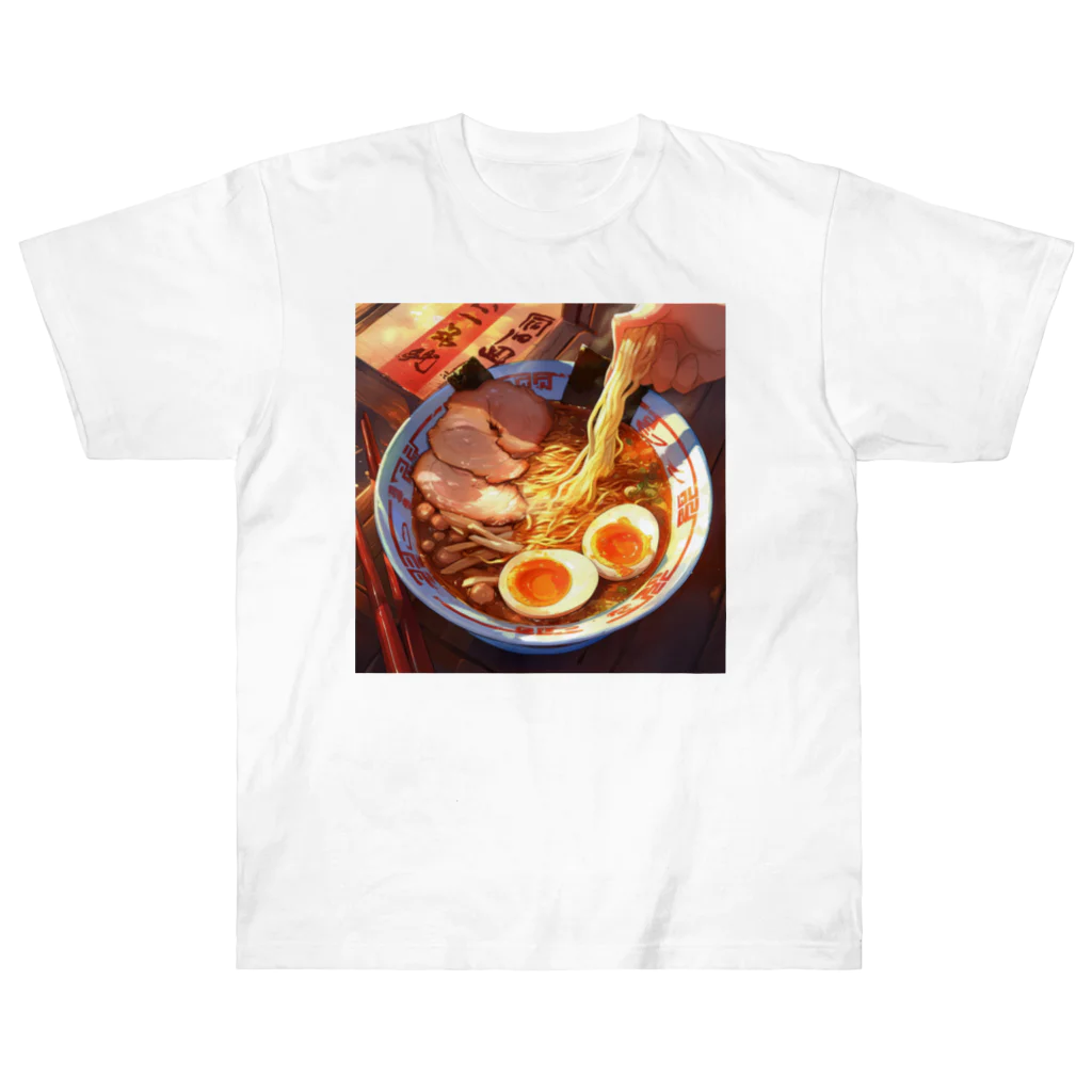 AQUAMETAVERSEのラーメン Marsa 106 ヘビーウェイトTシャツ