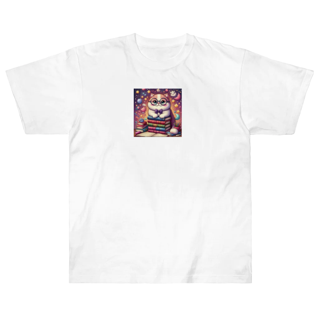 Akiraの猫 ヘビーウェイトTシャツ