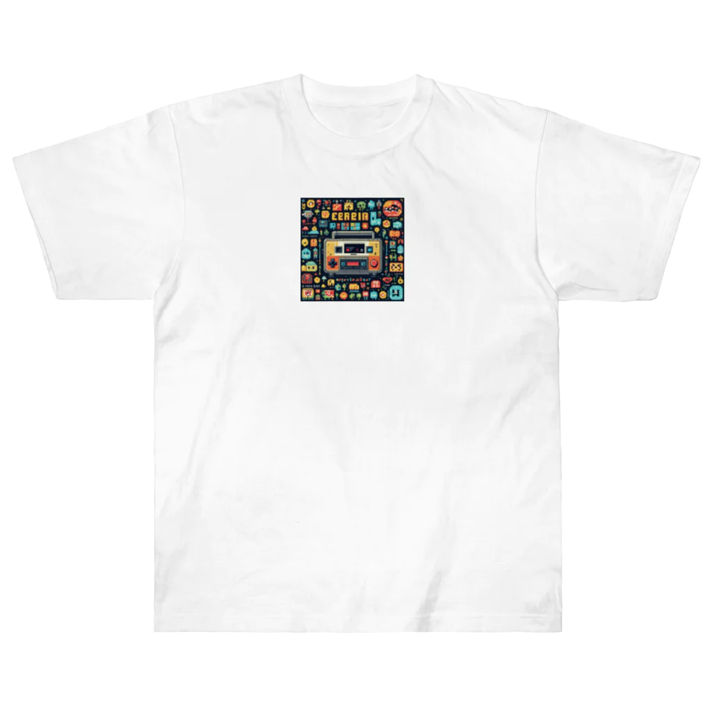 pepesamaのレトロゲーム風 Heavyweight T-Shirt